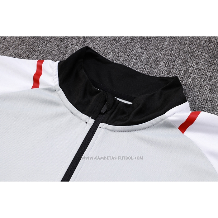 Chandal de Sudadera del CR Vasco da Gama 2023-2024 Gris